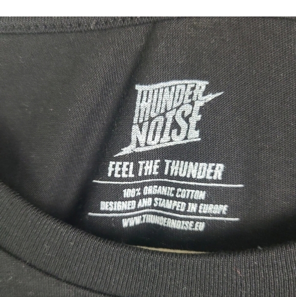 NEW THUNDER NOISE Black Rest Day T-Shirt Mens Size US M, EU L NWOT MSRP $34 - Picture 3 of 5